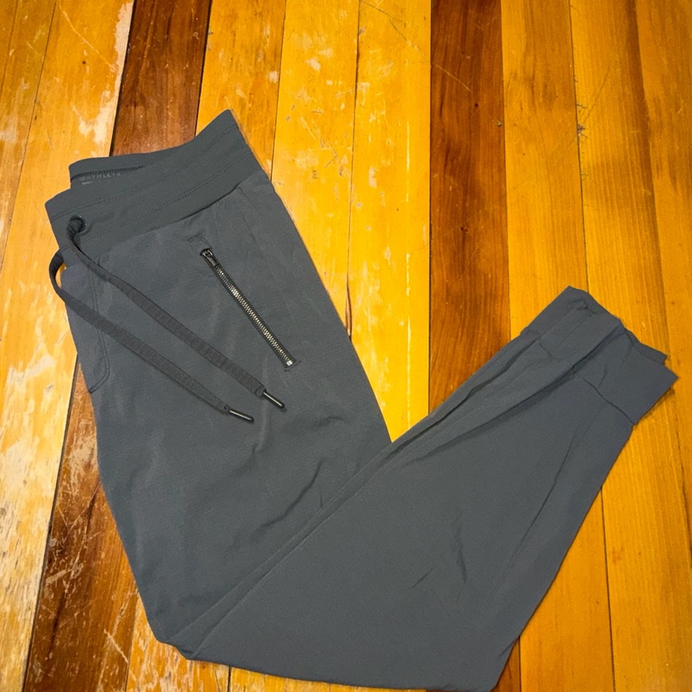 Athleta Trekkie North Jogger Olive/Gray Sz 4